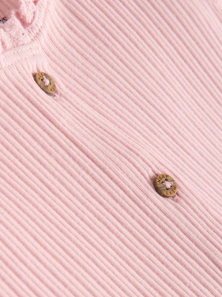 Pink Baby Sleeveless Top and Leggings Set - Image 9 of 11