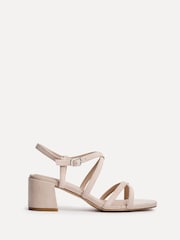 Linzi Natural Jovanna Strappy Heeled Sandals - Image 2 of 5
