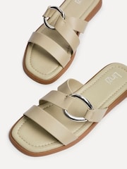 Linzi Green Cassandra Double Strap Sandals With Buckle Detail - Image 6 of 6
