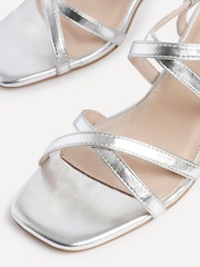 Linzi Silver Jovanna Strappy Heeled Sandals - Image 5 of 5