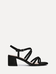 Linzi Black Jovanna Strappy Heeled Sandals - Image 2 of 5