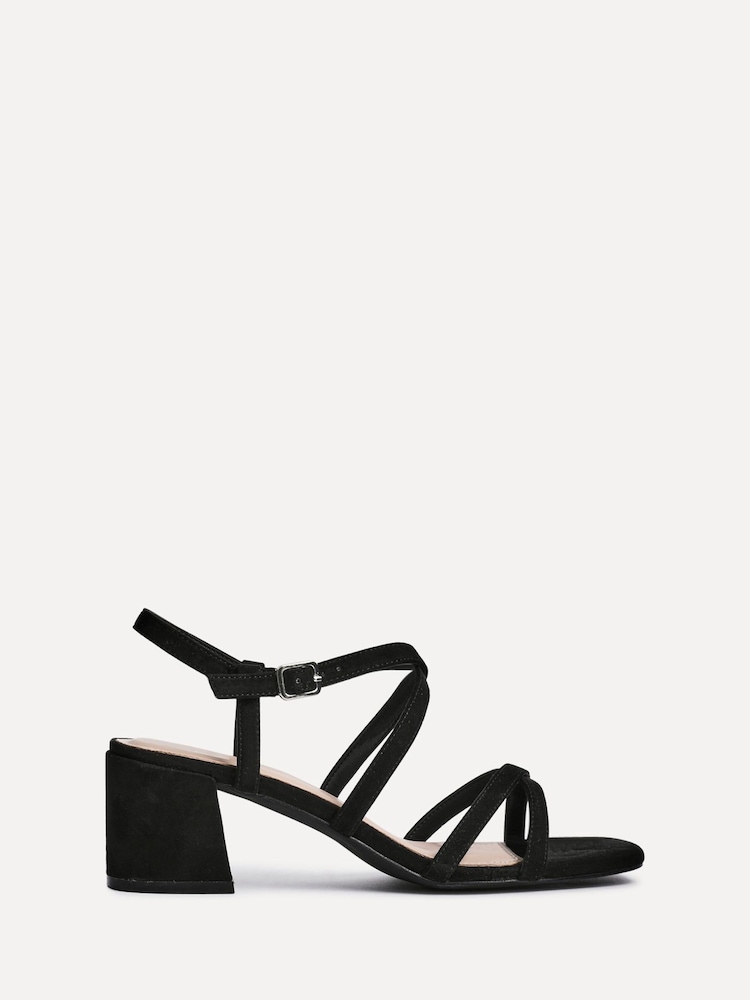 Linzi Black Jovanna Strappy Heeled Sandals - Image 2 of 5