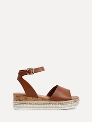 Marrón - Linzi Venice Embellished Flatform Sandals - Imagen 2 de 5