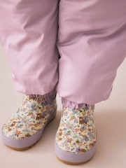 Pink Print Shower Resistant Snowsuit (3mths-7yrs) - Image 5 of 7