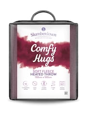 Slumberdown Purple Comfy Hugs 10 Temperature Settings Heated Throw - Image 7 of 7