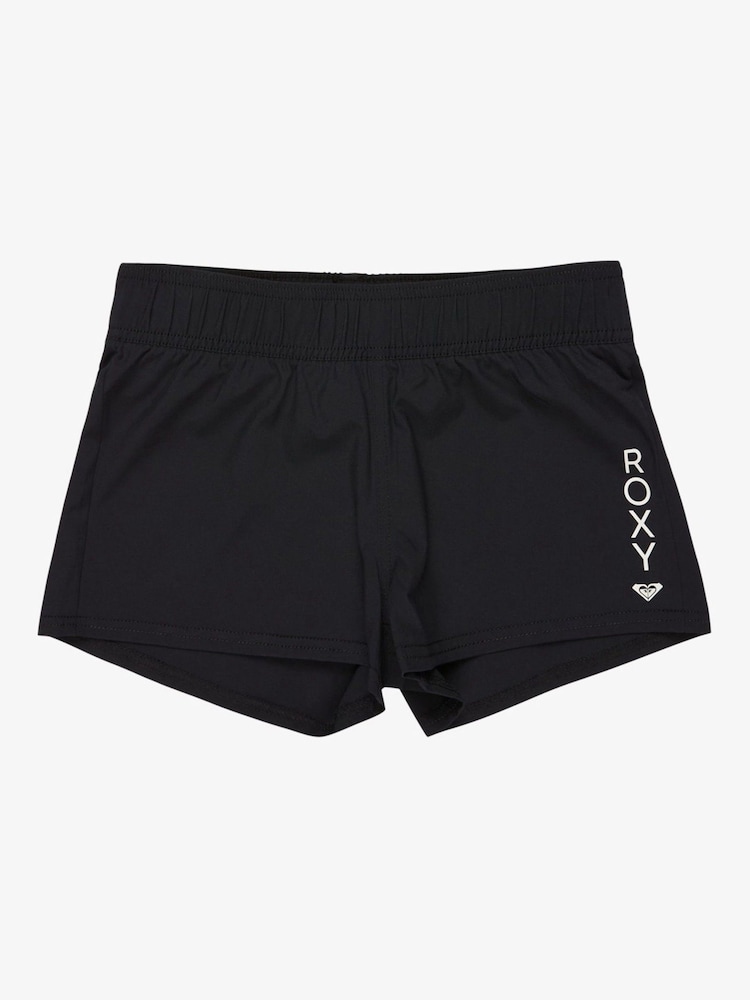 Roxy Black Essentials Logo Board Shorts - Image 1 of 3