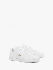 Lacoste Carnaby Cup White Trainers - Image 2 of 6