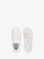 Lacoste T-Clip Lace-Up White Trainers - Image 4 of 6