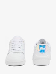 Lacoste T-Clip Lace-Up White Trainers - Image 5 of 6