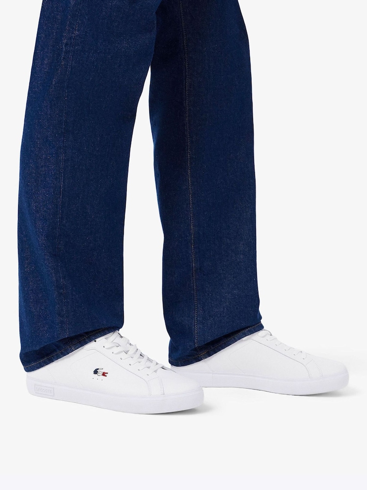 Zapatillas de deporte blancas Powercourt de Lacoste - Imagen 2 de 8
