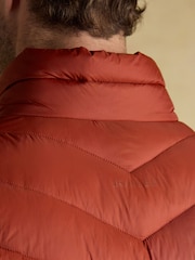 Joules Garrett Orange Showerproof Padded Gilet - Image 9 of 10