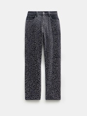Hush Black Alex Slim Straight Leg Jeans with Rhinestones - Image 5 of 5