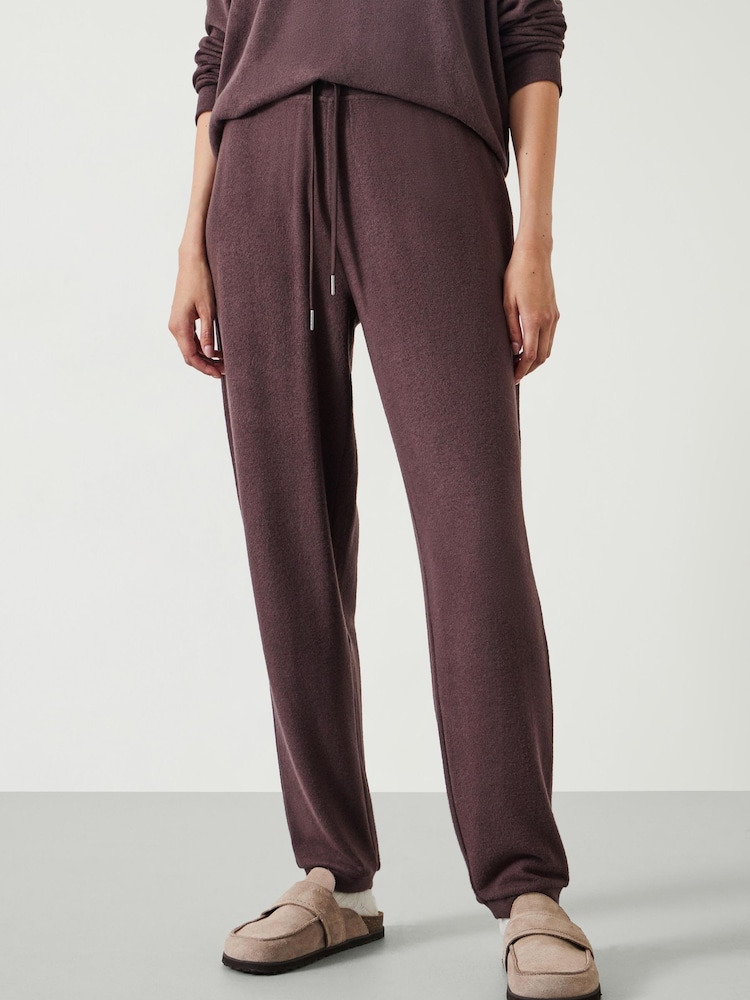 Hush Brown Elle Supersoft Relaxed Joggers - Image 2 of 4