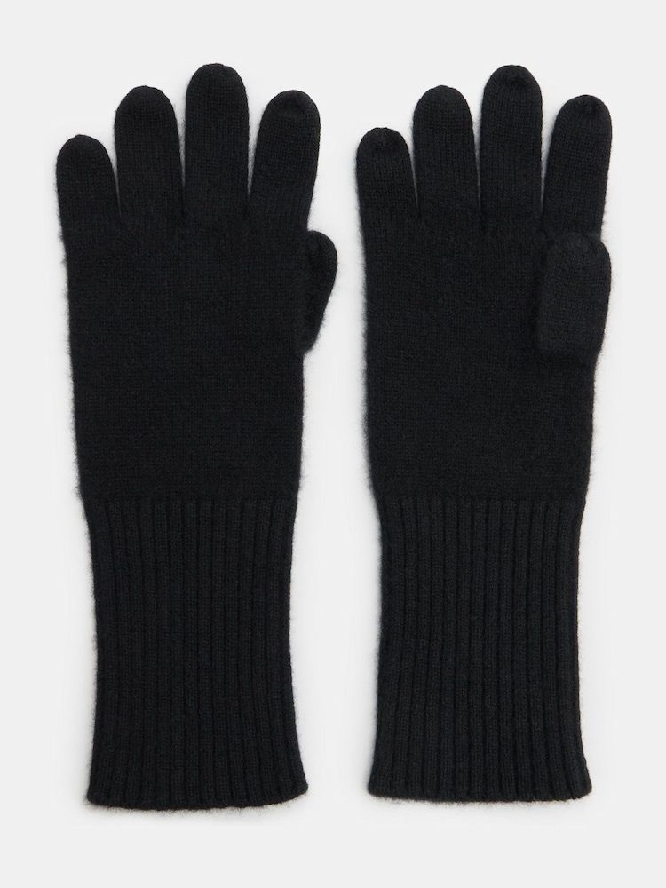 Hush Black Winter Cashmere Gloves - Image 1 of 3