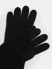 Hush Black Winter Cashmere Gloves - Image 3 of 3