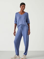 Hush Blue Elle Supersoft Relaxed Joggers - Image 1 of 4