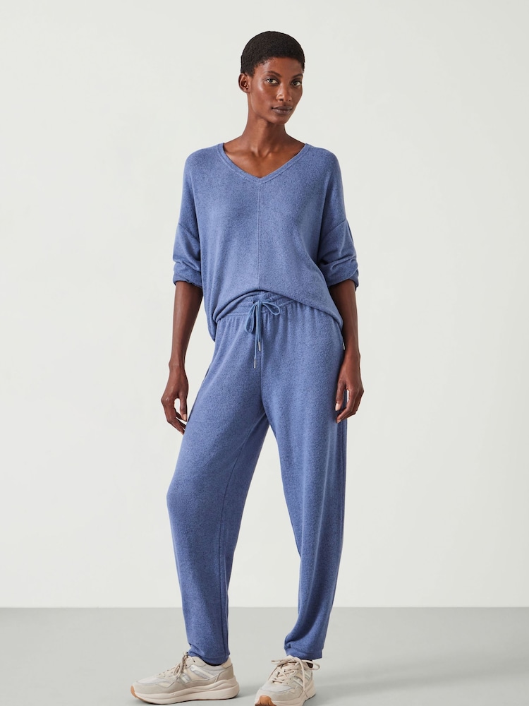 Hush Blue Elle Supersoft Relaxed Joggers - Image 1 of 4