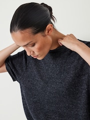 Hush Grey Elle Supersoft T-Shirt - Image 3 of 5
