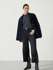 Hush Grey Elle Supersoft T-Shirt - Image 4 of 5