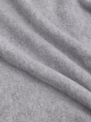 Hush Grey Cashmere Winter Scarf - Image 5 of 5