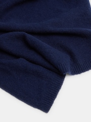 Hush Blue Cashmere Scarf - Image 4 of 5