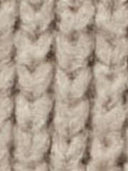 Hush Black Morgan Knitted Stripe Scarf - Image 5 of 5