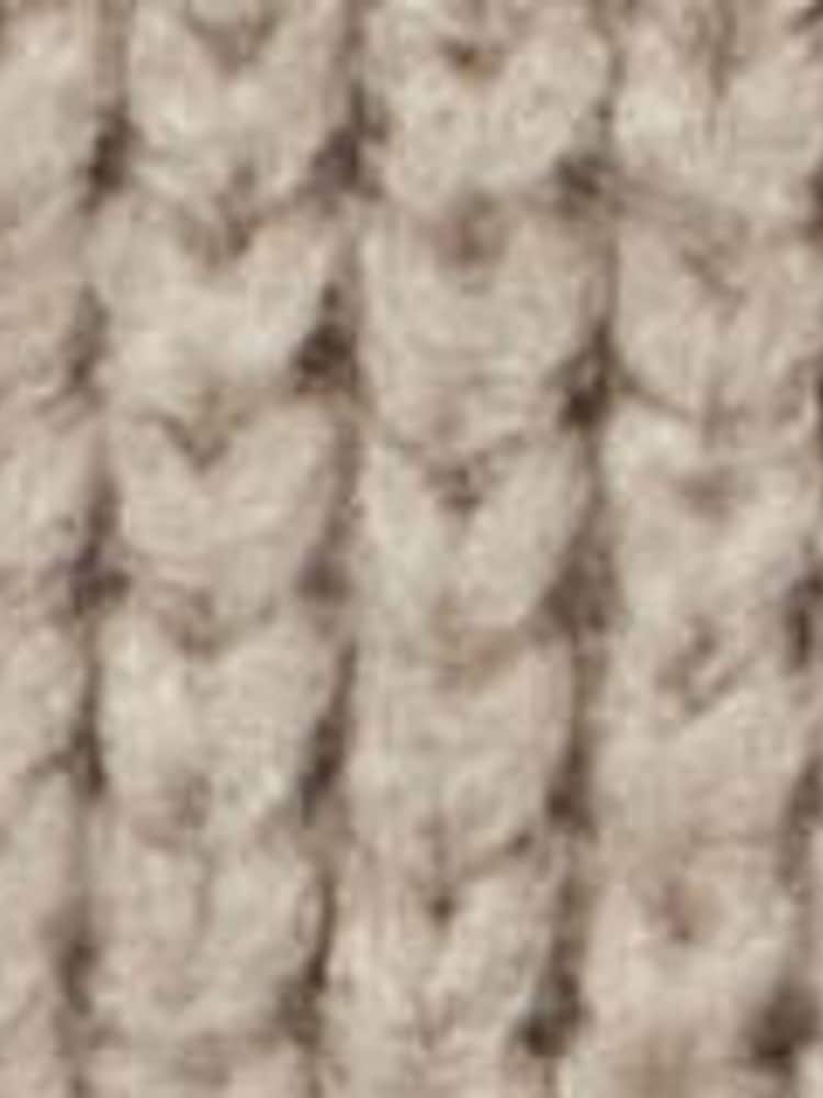 Hush Black Morgan Knitted Stripe Scarf - Image 5 of 5