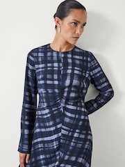 Hush Blue Print Myrah Midi Dress - Image 4 of 5