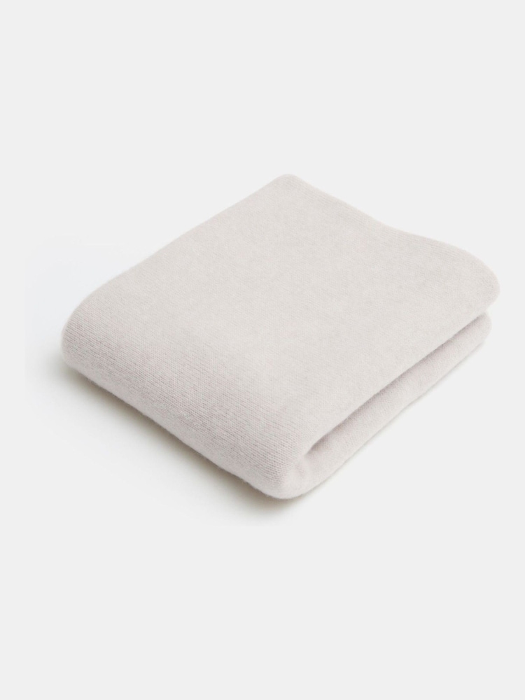 Hush Cream Cashmere Winter Scarf - Image 2 of 5