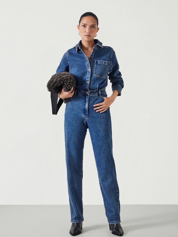 Hush Agnes Denim-Jumpsuit - Bild 1 von 5 Hush Agnes Denim-Jumpsuit - Bild 1 von 5