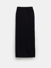 Hush Black Slim Missy Knitted Midi Skirt - Image 5 of 5