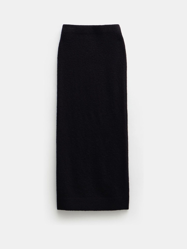 Hush Black Slim Missy Knitted Midi Skirt - Image 5 of 5