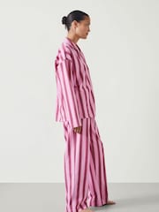 Hush Amita Pyjama mit Streifen aus Baumwollviskose - Bild 4 von 5