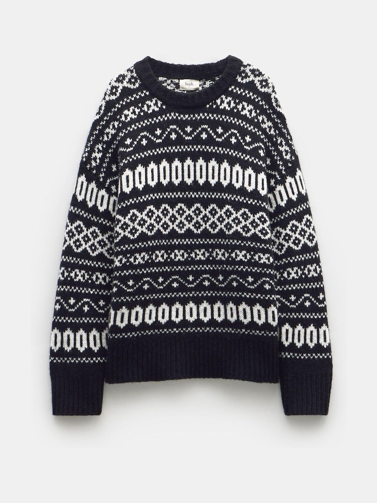 Hush Georgie Fairisle Pulover - Imaginea 5 din 5