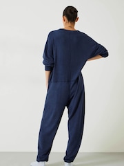 Hush Blue Elle Supersoft V-Neck All-In-One - Image 2 of 5