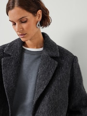 Hush Grey Black Jayde Italian Wool Blazer - Image 4 of 5