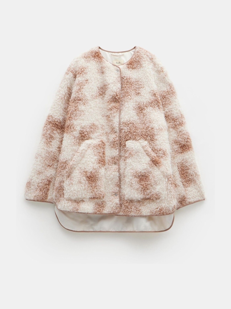 Hush Natural Anya Teddy Jacket - Image 5 of 5