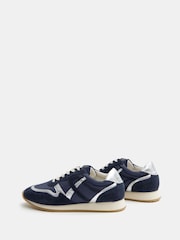 Hush Blue Rylee Retro Trainers - Image 4 of 5