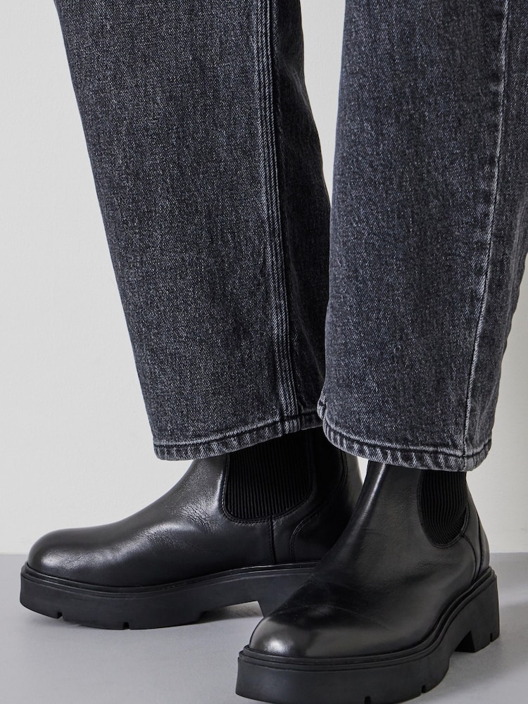 Hush Chunky Chelsea-Stiefel aus Leder - Bild 1 von 3