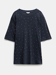 Hush Black Rae Rhinestone T-Shirt - Image 5 of 5