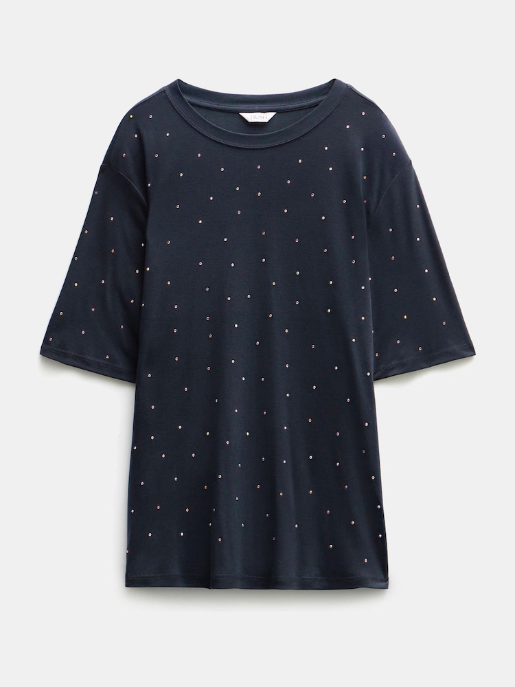 Hush Black Rae Rhinestone T-Shirt - Image 5 of 5