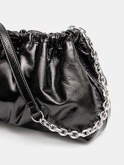 Hush – Reva – geraffte Leder-Clutch - Bild 3 von 5