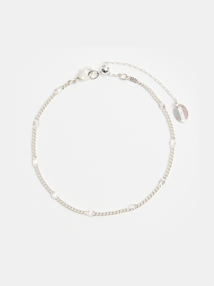 Hush Silver Tone Violet Chain Bracelet - Image 1 of 4