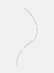 Hush Silver Tone Violet Chain Bracelet - Image 2 of 4