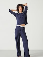Hush Cody Gerippter Pyjama aus Modal-Mischung - Bild 1 von 5