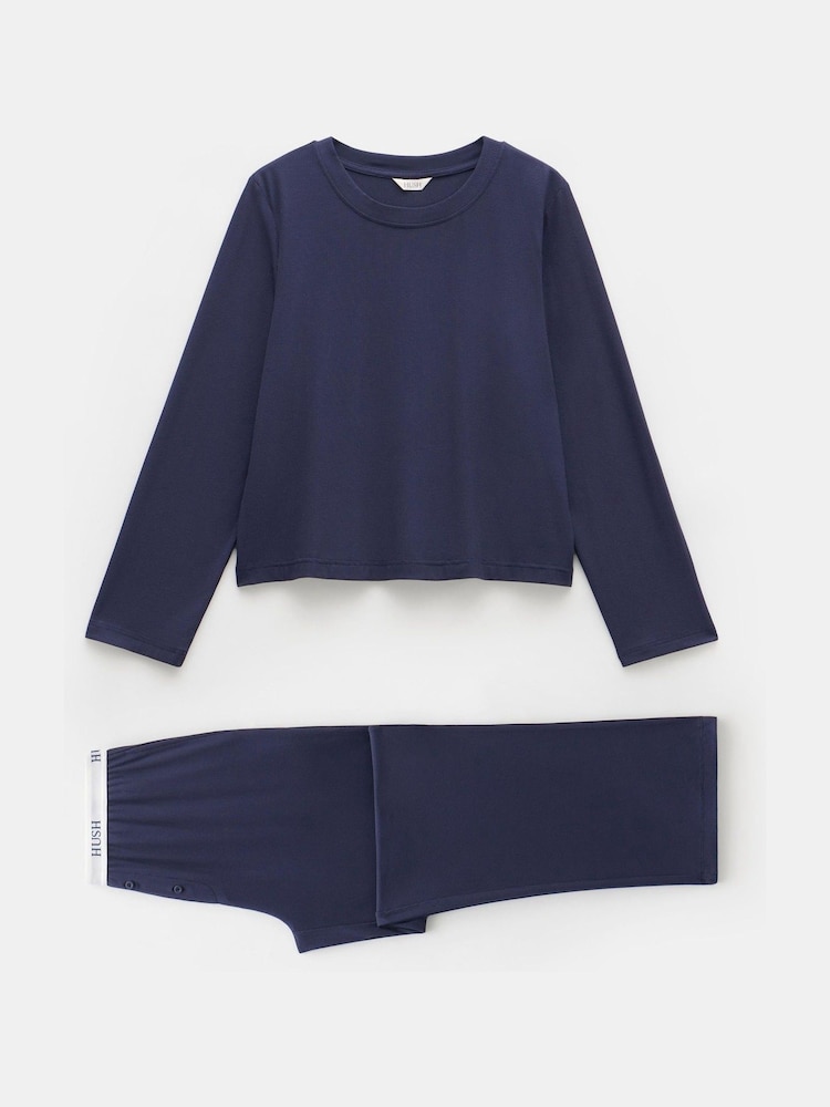 Hush Cody Gerippter Pyjama aus Modal-Mischung - Bild 5 von 5