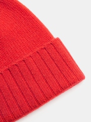 Hush Red Cashmere Beanie - Image 3 of 4