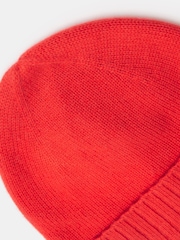 Hush Red Cashmere Beanie - Image 4 of 4