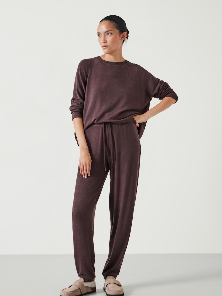 Hush Brown Elle Supersoft Raglan Top - Image 2 of 4