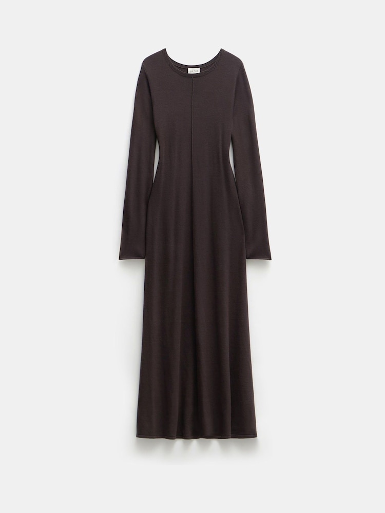 Hush Talen Langarm Strick Maxi Pullover Kleid - Bild 5 von 5 Hush Talen Langarm Strick Maxi Pullover Kleid - Bild 5 von 5